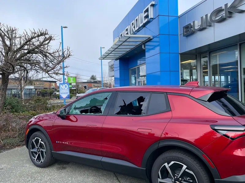 Downtown vandalism spree targets car&nbsp;dealers