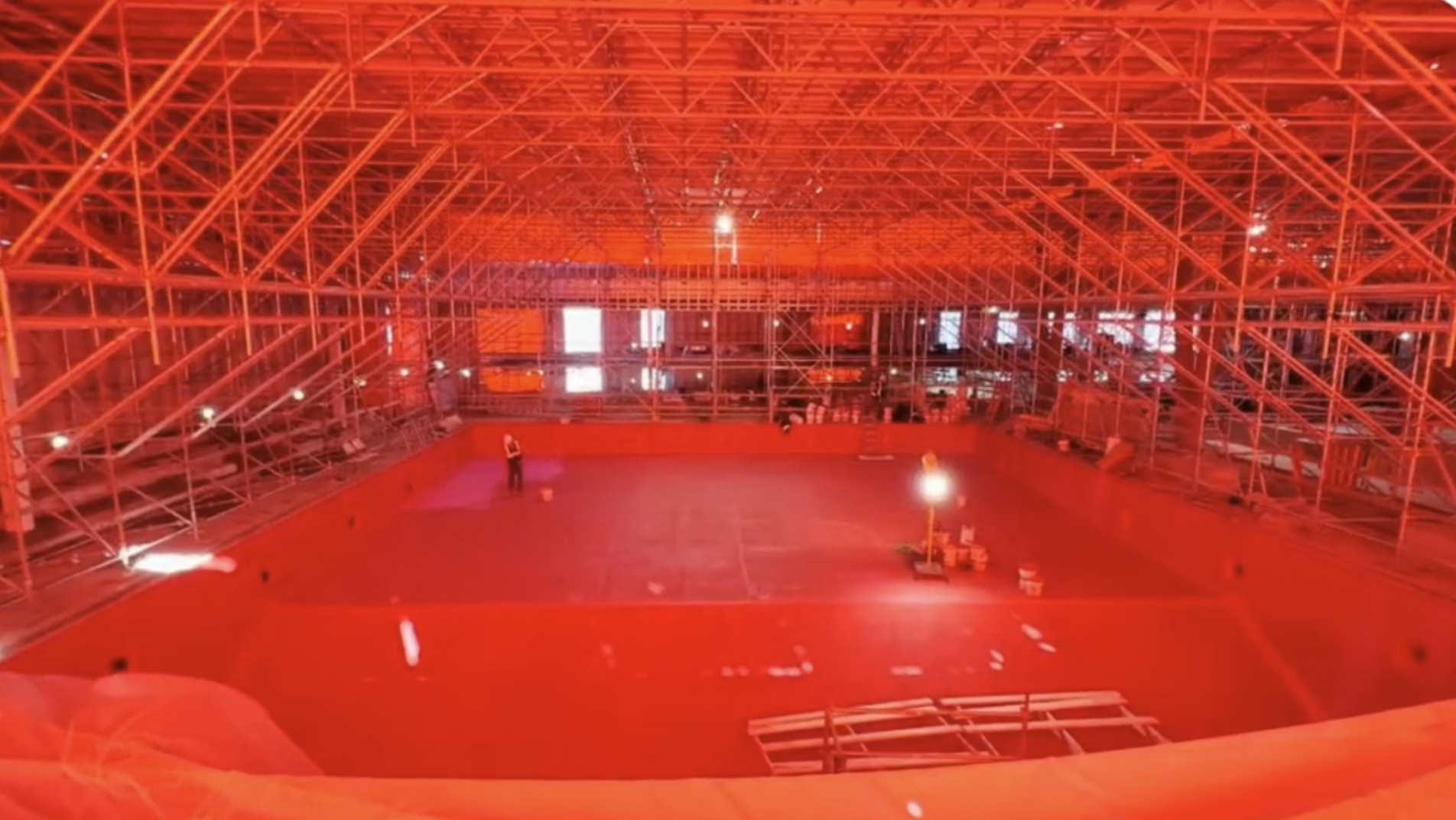 New pool under budget, on schedule for fall grand opening