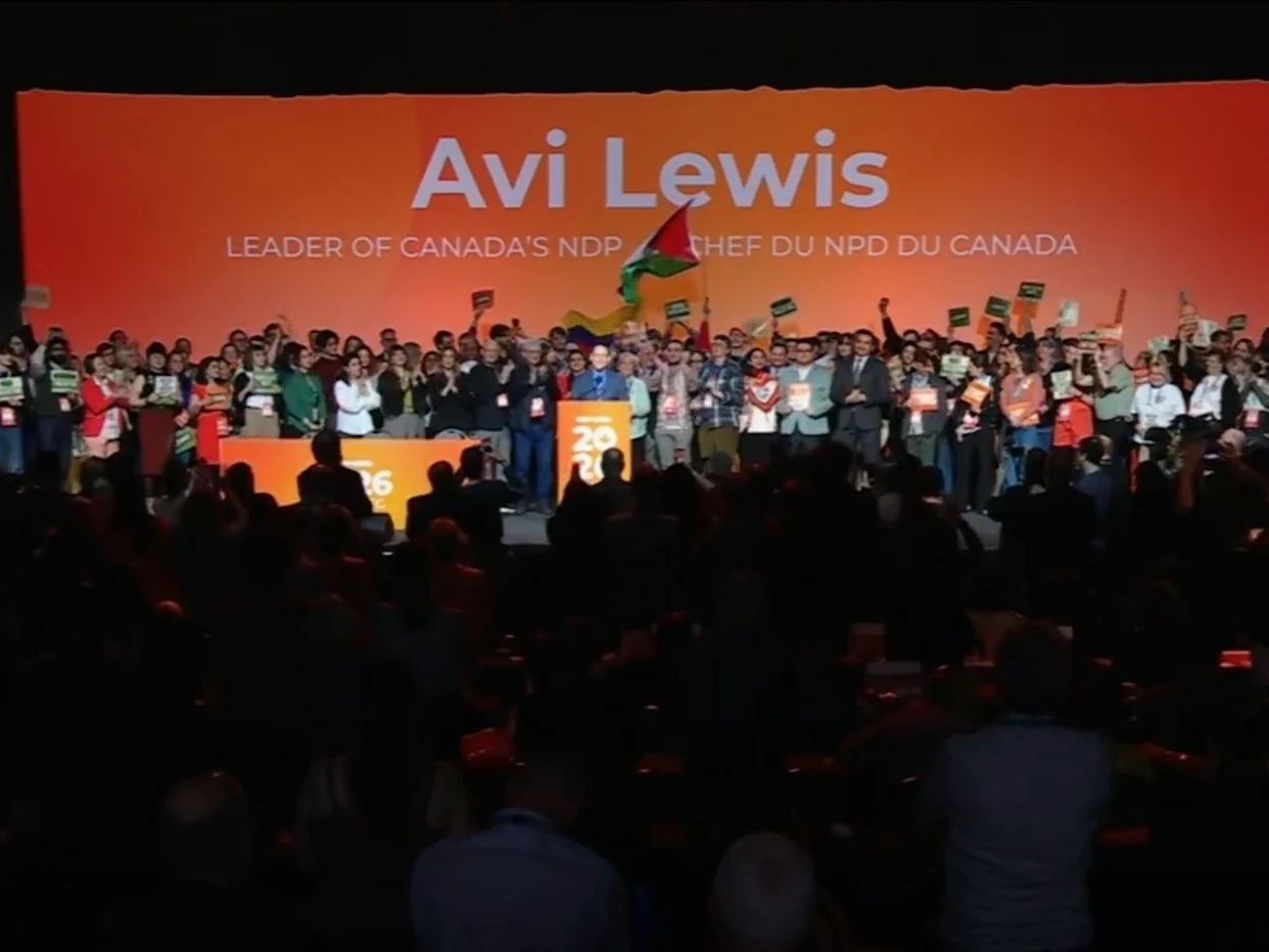 Federal NDP chooses Avi Lewis as new leader