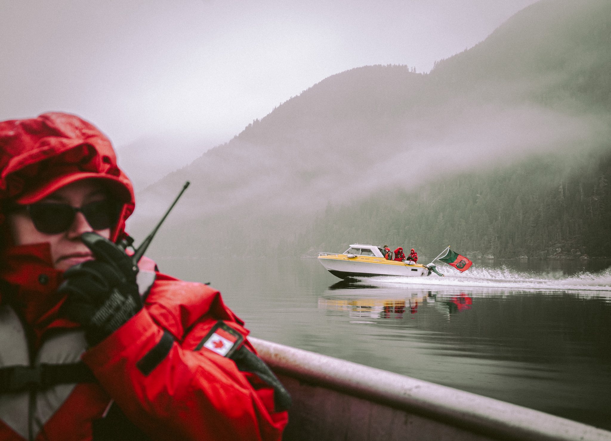 Canadian Rangers set up observation posts near Gold River