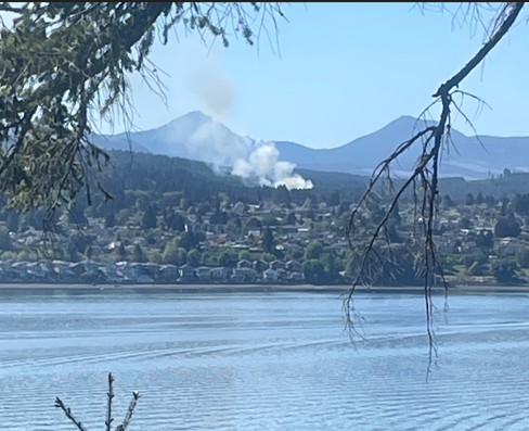Burning ban kicks in, while new wildfire held