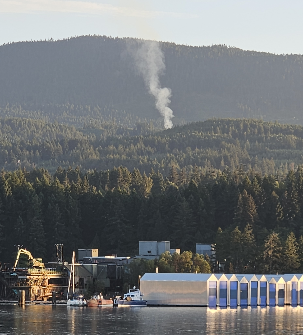 Slow progress on wildfires near Campbell River