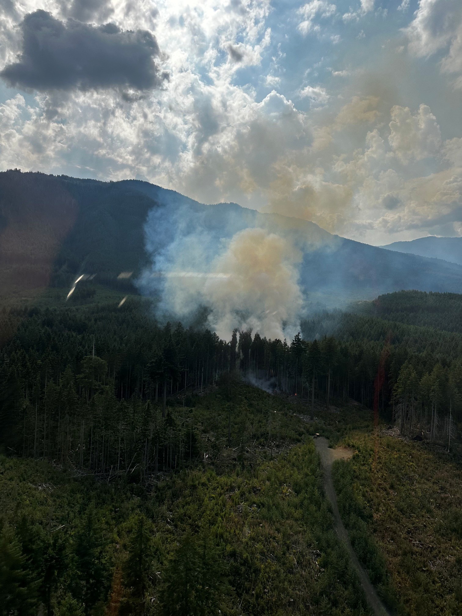 Wildfires on Vancouver Island grow  in number after nights of lightning